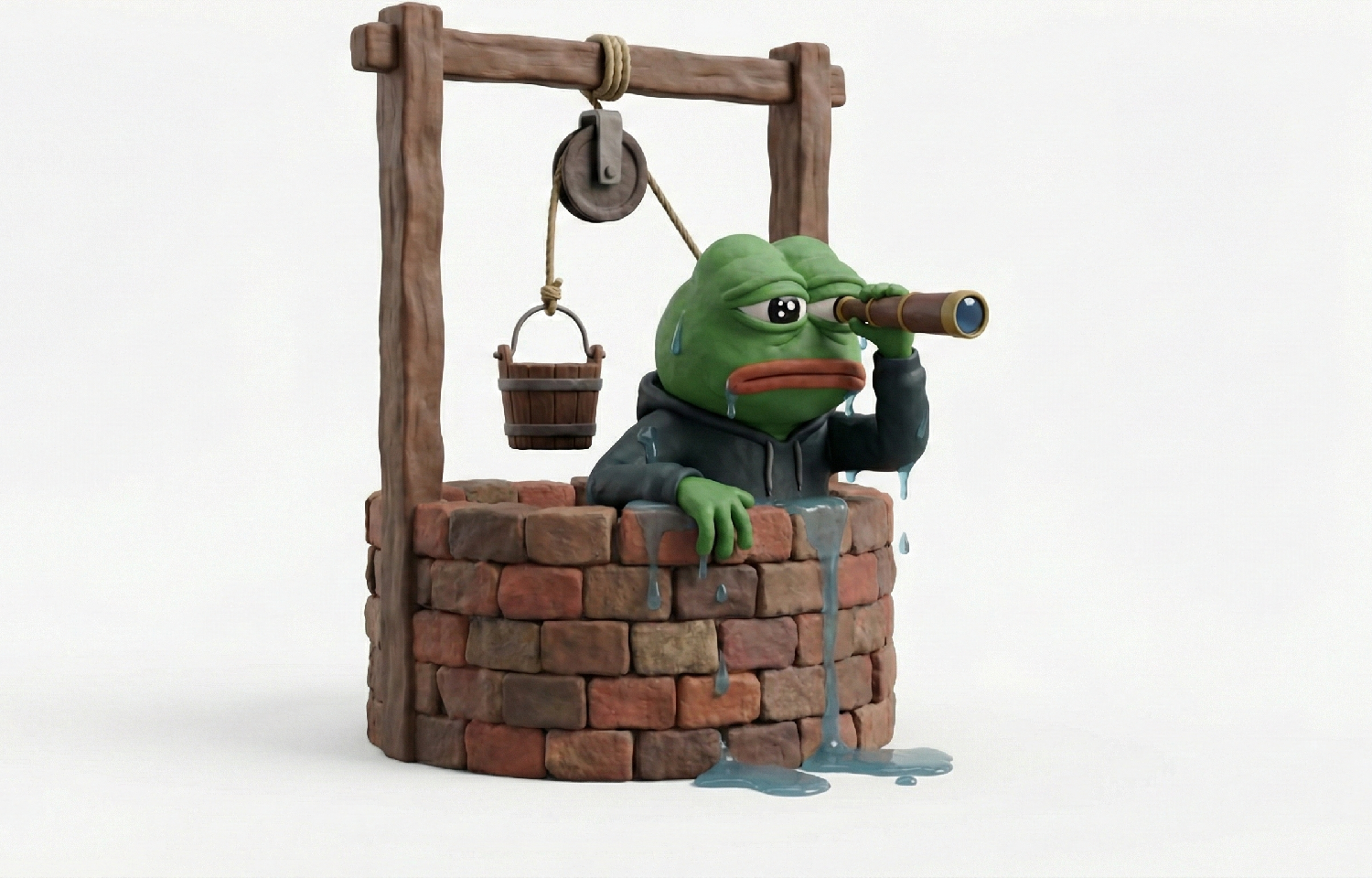 Facing the outside world is harder than climbing out of the well